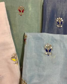 Gotta Embroidered Maysuri Unstitched