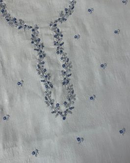 Embroidered Luxury Textured Lawn Shirt